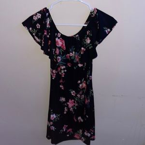 Bleach dress with flowers